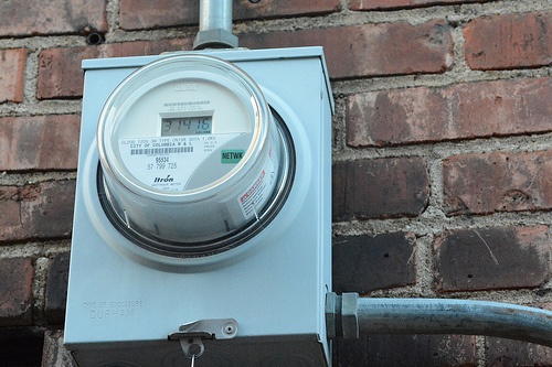 Utility Meter Indication Energy Prices are increasing