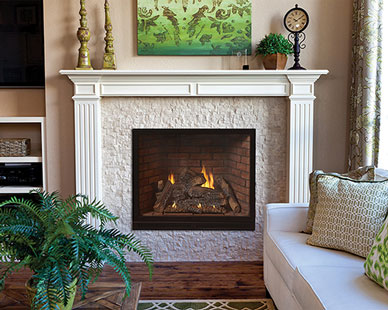 White Mountain Hearth Tahoe Clean-Face Luxury Traditional 