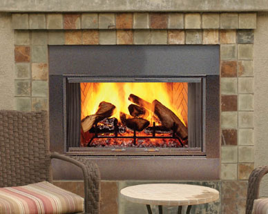 Outdoor Fireplace - Wood